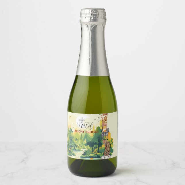 Jungle Safari "It's About To Get Wild" Baby Shower (Frente)