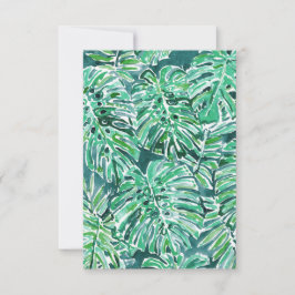 JUNGLE VIBES Green Tropical Monstera Standard
