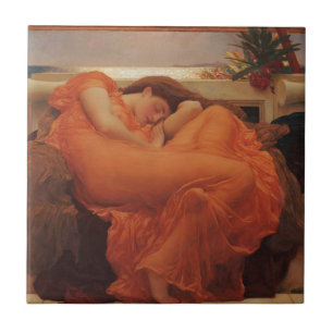 Junho Flamejante Gravura de Arte Fina Frederic Lei