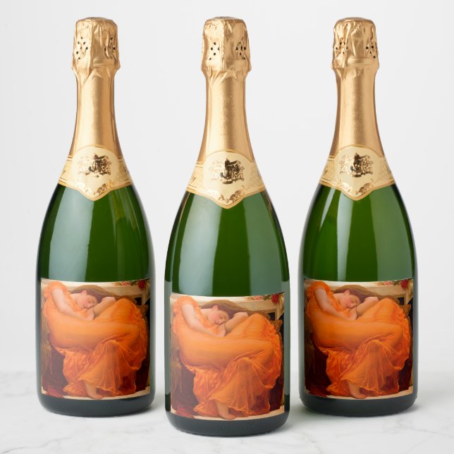 Junho flamejante por Lord Frederic Leighton (Garrafas)