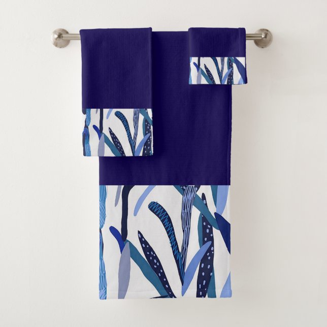 Juntando conjunto de toalhas de banho (Insitu)