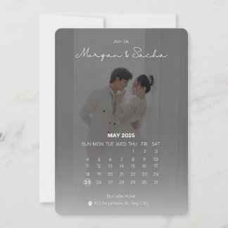 Junte-se a Nós - Convite de Casamento