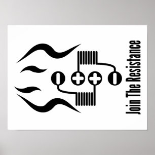 Junte-se ao poster da resistência