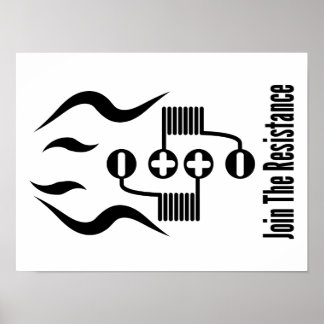 Junte-Se Ao Poster De Resistência