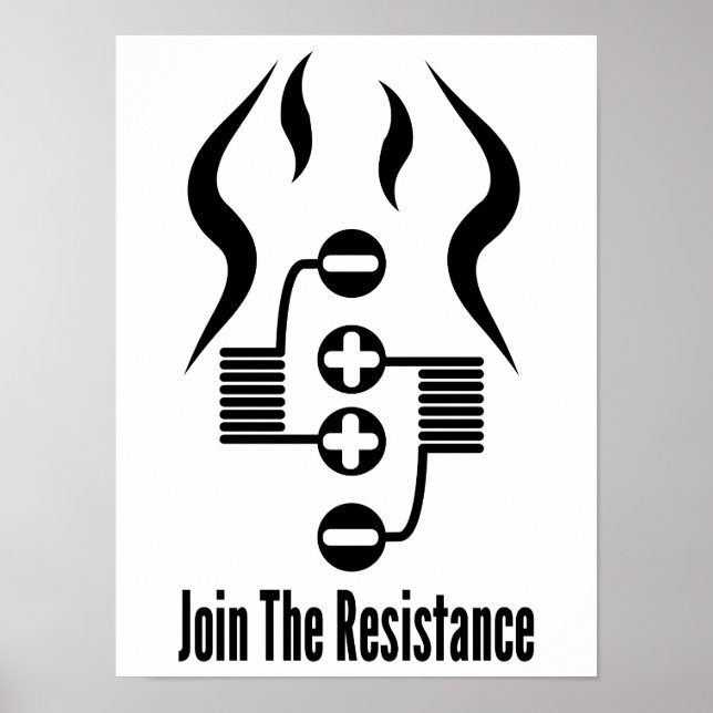 Junte-Se Ao Poster De Resistência (Frente)