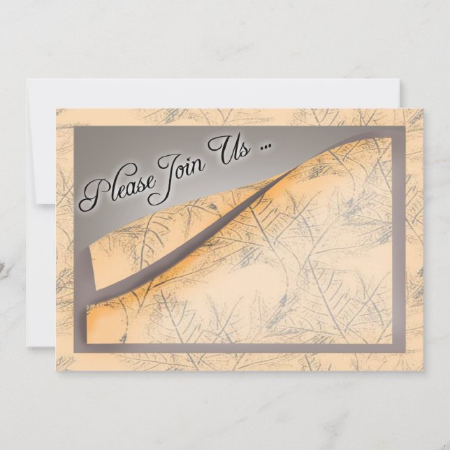 Junte-se por favor nos convite de aniversário (Frente)