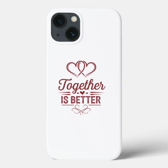 Juntos É Melhor - Design de Dia dos Namorados (Verso)
