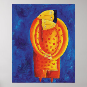 Juntos, Impressão de pintura contemporânea