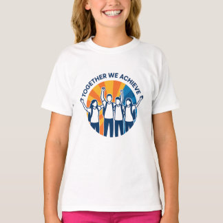 Juntos Nós Conquistamos – Camiseta de Trabalho em