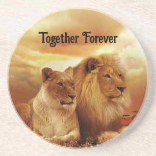 Juntos Para Sempre, Lions Sandstone Porta copos