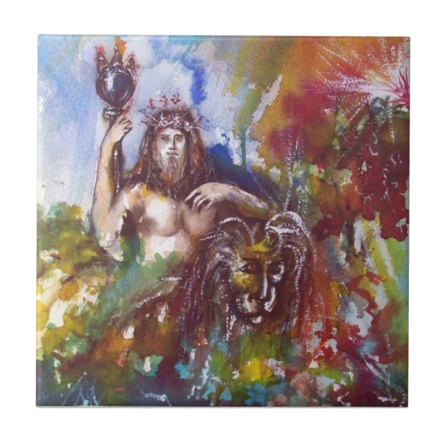 JÚPITER E LIÃO, vermelho, azul-branco (Frente)