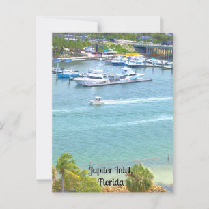 Jupiter Inlet, Flórida num cartão postal