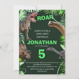 Jurassic World Dinossauros, convite à selva