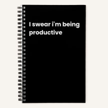 Juro que estou sendo produtivo