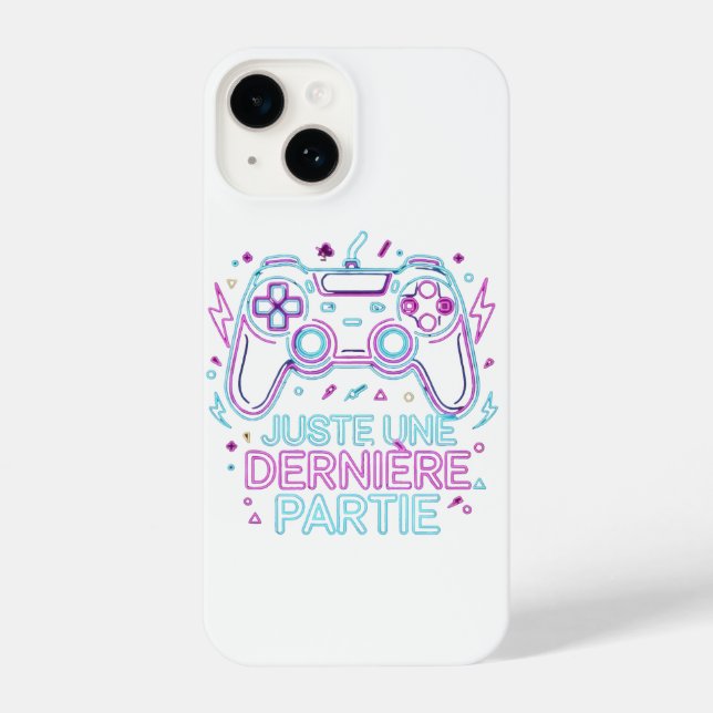 Juste Une Dernière Partie Gamer Phone Case - Retro (Verso)