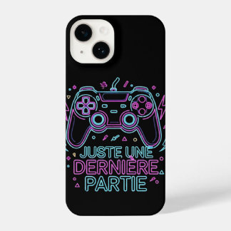 Juste Une Dernière Partie - Retro Neon black gamer