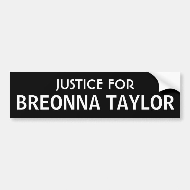 Justiça para o adesivo Breonna Taylor (Frente)