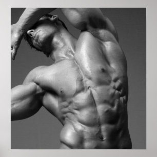 Justin Woltering Black & White Art Poster nº 1