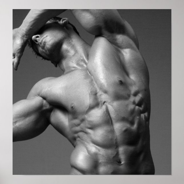 Justin Woltering Black & White Art Poster nº 1 (Frente)