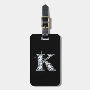 K "Diamond Bling" Etiqueta de Bagagem