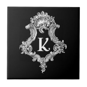 K Monograma Inicial