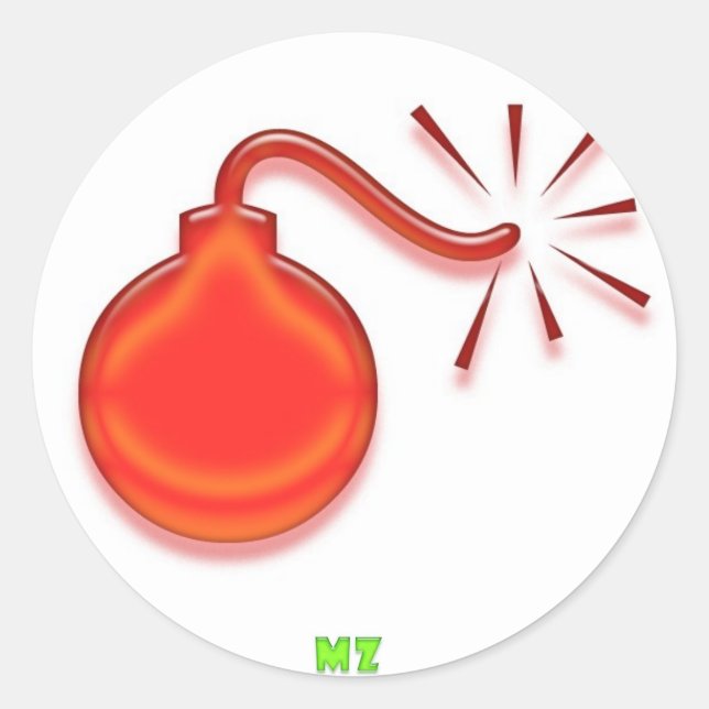 KABOOM! Adesivos (Frente)