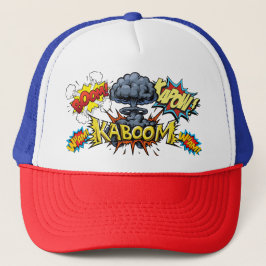 Kaboom Bam Wham Boom Bic Book Boné Baseball
