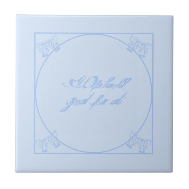 Kachel Fliesen Bayrisch Bayerisch Bairisch (Frente)