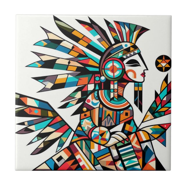 Kachina Dancer Art Nativa Americana (Frente)