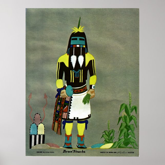 Kachina impressão (Frente)