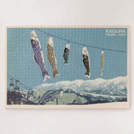 Kagura かぐら Niigata 新潟 2 - Quebra-Cabeça 1014