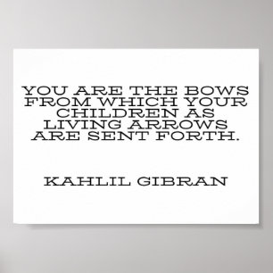 Kahlil Gibraltar Poster Motivational