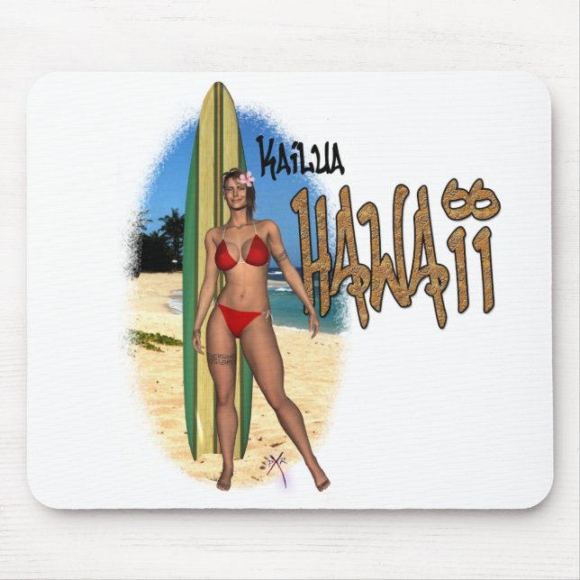 Kailua Havaí Mousepad (Frente)