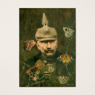 Kaiser Wilhelm Surreal ACEO Cartão de visita