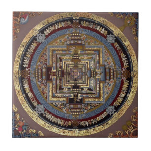 Kalachakra Mandala Azulejo