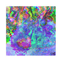 Kaleidoscope Arte Original Triquete Arco-Íris