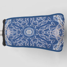 Kaleidoscope Azul brilhante, Branco, Estrela Solte