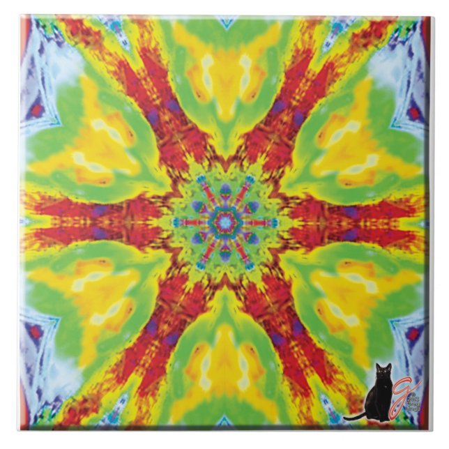 Kaleidoscope Azulejo (Frente)