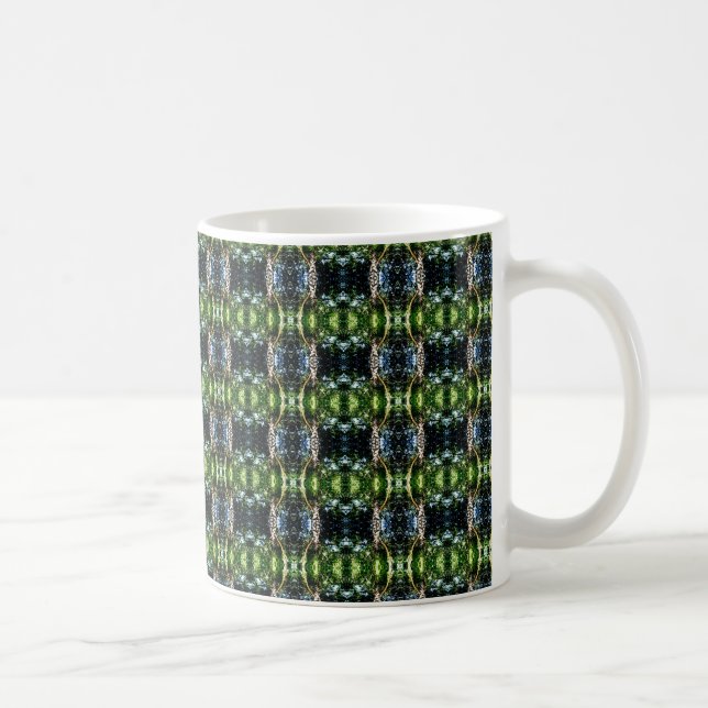 Kaleidoscope - caneca de café verde (Direita)