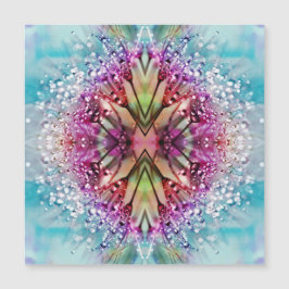 Kaleidoscope Dewdroits: Arte Floral Abstrato
