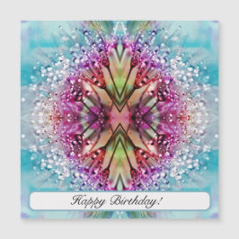 Kaleidoscope Dewdroits: Arte Floral Abstrato