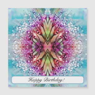 Kaleidoscope Dewdroits: Arte Floral Abstrato