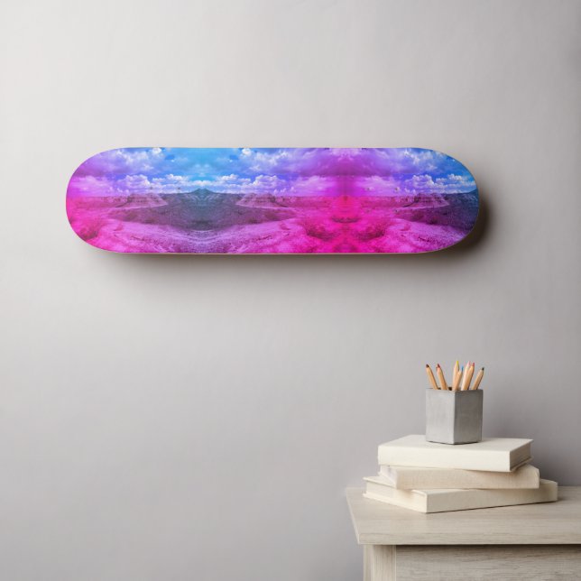 Kaleidoscope El Paso Two Skateboard (Arte de parede (Horz))