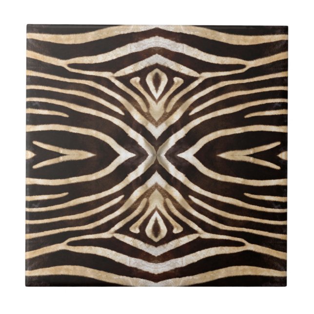 Kaleidoscope Zebra Pele Padrão (Frente)