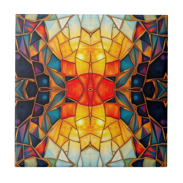 Kaleidoscópio Laranja (Frente)
