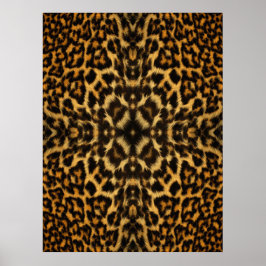 Kaleidoscópio Pele-leopardo poster
