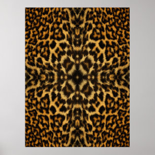 Kaleidoscópio Pele-leopardo poster