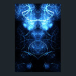 Kaliverse Electric Energy Fractal Poster<br><div class="desc">Vibrant electric fractal artwork from the Kaliverse Collection. This psychedelic abstract design explores symmetry,  energy,  and luminous geometry created through a digital process combining Procreate and fractal pattern generation tools.

Perfect for lovers of fractal art,  psychedelic visuals,  and modern abstract wall decor.</div>