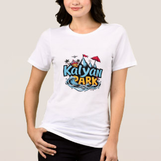 Kalyan Amusement Park Wave Logo Tee