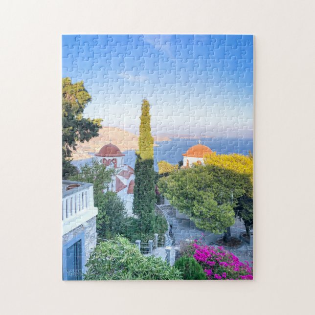 Kalymnos - Quebra-cabeça de visualização Agios Sav (Vertical)